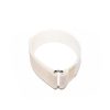 KVNR6801_min - Speedtech International A SPEEDWRAP® High Temp Cinch Strap with a metal buckle is displayed in a circular shape on a plain white background.